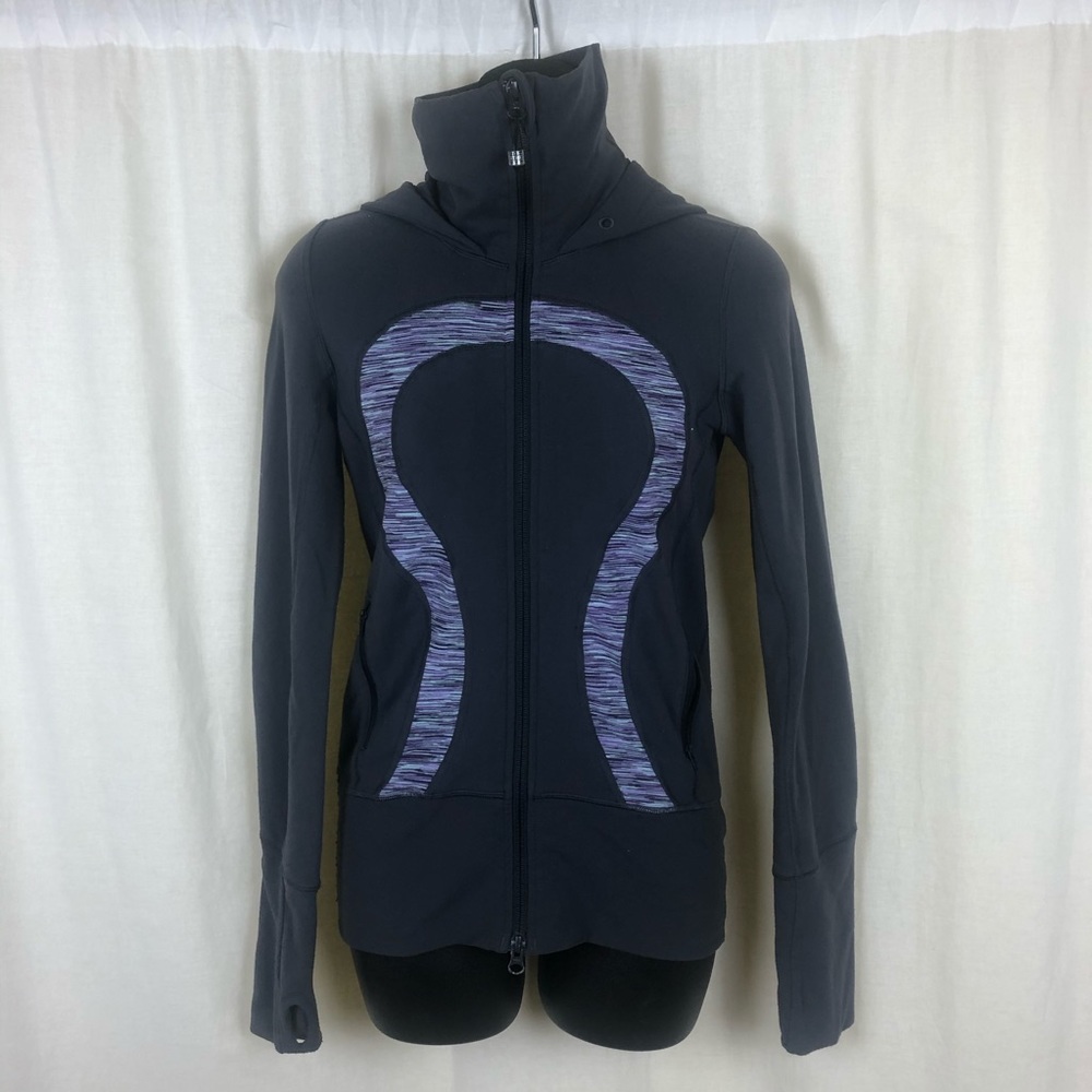 Lululemon Womens 2 Scuba Hoodie Gray